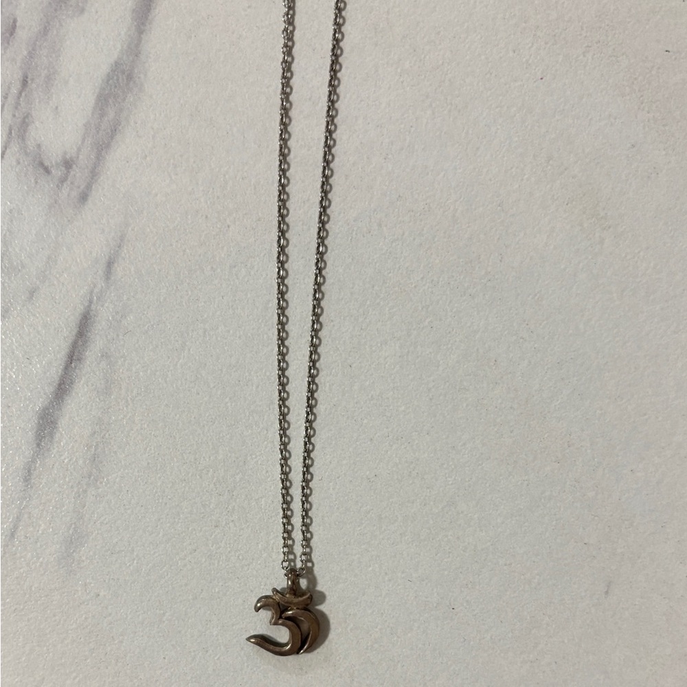 Satya OHM yoga Pendant Necklace